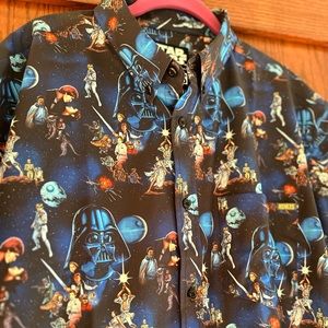 RSVLTS Star Wars Return of the Jedi Button Up